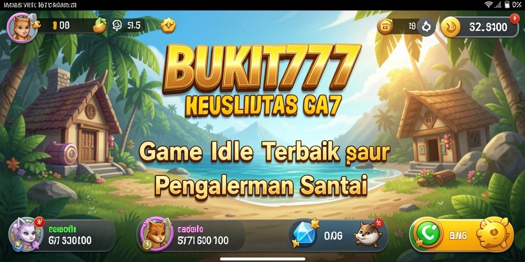 Screenshot BUKIT777 menampilkan gameplay santai dan menarik.
