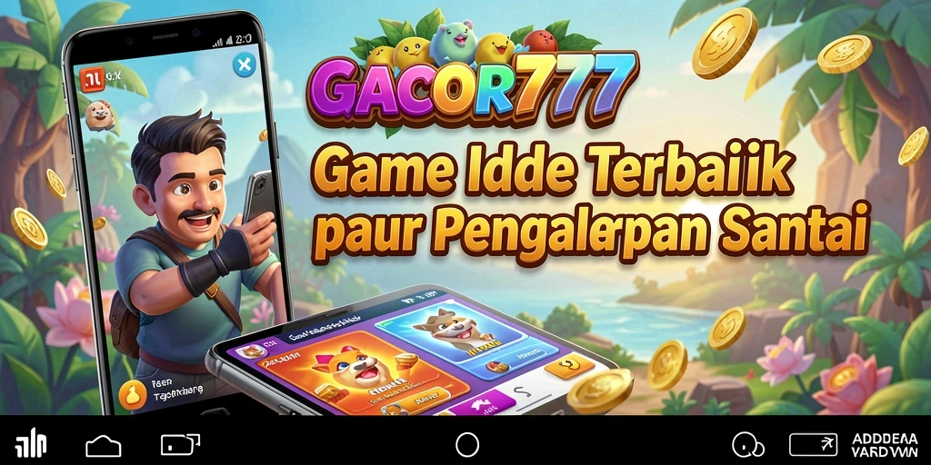 Tampilan gameplay GACOR777 yang menyenangkan dan santai.