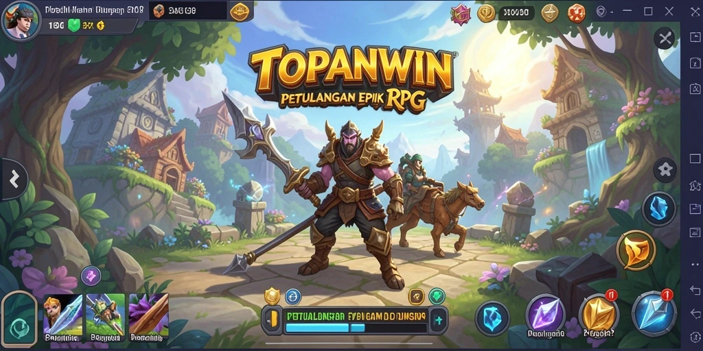 Gambaran gameplay seru dan menegangkan di TOPANWIN.